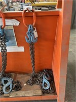 8.7 Tonne Twin Arm Chain Lifting Sling with Hooks