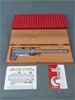 Starrett 6in Caliper In Wood Case