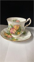 Paragon " Sweet Pea " Bone China Cup & Saucer