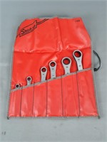 6 Pc. Snap-on Gear Wrench Set Sae 1/4in-15/16in