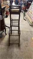 Antique Folding Bench Clothes Wringer Great Condit