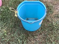 Blue Flat Back Bucket