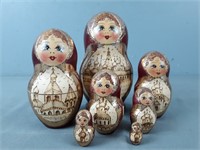 Hand Painted Nesting Dolls