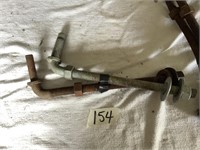 pair of gate hinges