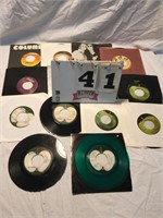 Approximately 14 Beatles and members 45 RPM