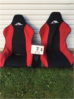 Two Rocker  video chairs
