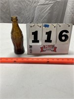 Amber Coca-Cola bottle. Findlay , Ohio