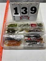 Container of fishing Lures