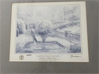 THOMAS KINCADE SKETCH PRINT WITH COA