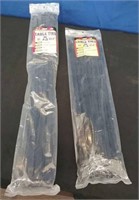2 New Packs Heavy Duty 17" & 22 " Cable Ties