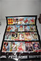 Pete Rose Baseball poster & pack of cards