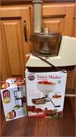 FOOD PROCESSOR, FOOD MILL, APPLE PEELER