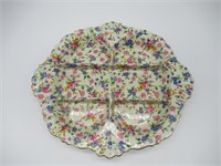 Royal Winton " Old Cottage Chintz" divided dish