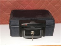 Sentry safe - new, with a key and manual