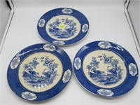 Antique 1800's Burslem England Dinner Plates
