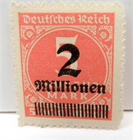 1923 German stamp
