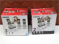 Two sets of new Vtech phones