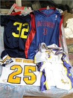 Preowned collectible jerseys lot