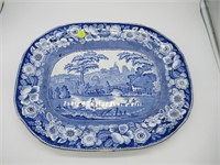 Antique 1860 Podmore Walker Platter