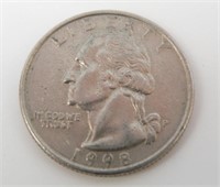 USA 1983 quarter dollar "P"