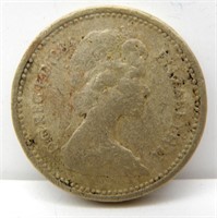GB one pound 1984