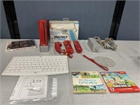 Wii Lot- Red System, Accessories