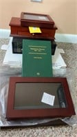 COIN COLLECTOR BOOKS & CASES