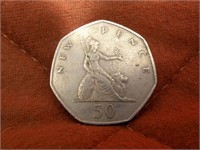 1969 50 new pence