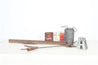 Fence Post Driver & Fencing Supplies