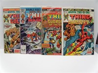 Vintage Marvel comics x 4
