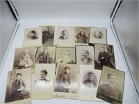 Antique Victorian Photo Cards (Large)