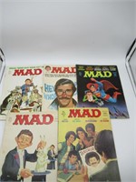 MAD Magazines x 5
