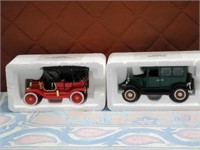 Model retro cars with certificates