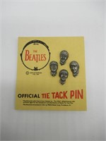 1960's Beatles Tack Pin Set on Original Card