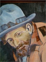 Portrait - oil on canvas.