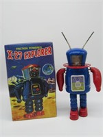 Explorer X-27 Robot Toy Friction Powered