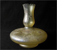 Antique Loetz Art Glass Iridescent Vase