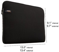AmazonBasics Laptop Sleeve for 13.3-Inch Laptop