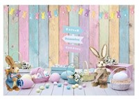 "Used" Rustic Wooden Wall Spring Easter