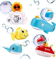 BEAURE 5PCS Baby Bath Toys Set - Water Spray