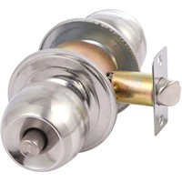(2) Miibox Privacy Ball Knob Lock Stainless Steel