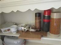 Kitchen grouping and thermoses