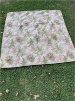 TOMMY BAHAMA TROPICAL FLOWER QUILT