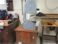 Band saw on stand