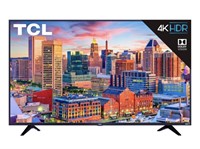 TCL 49" LED 2160p Smart 4K UHD TV w HDR Roku TV