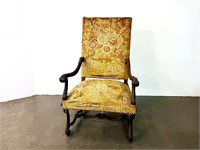 Oversize Tapestry Accent Chair