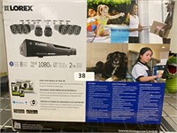 Lorex 8ch 1080p security camera system $300 RETAIL