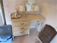 French Provincial vanity