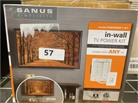 Sanus in wall tv power kit