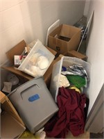 All loose items in room (Side Room of Auditorium)